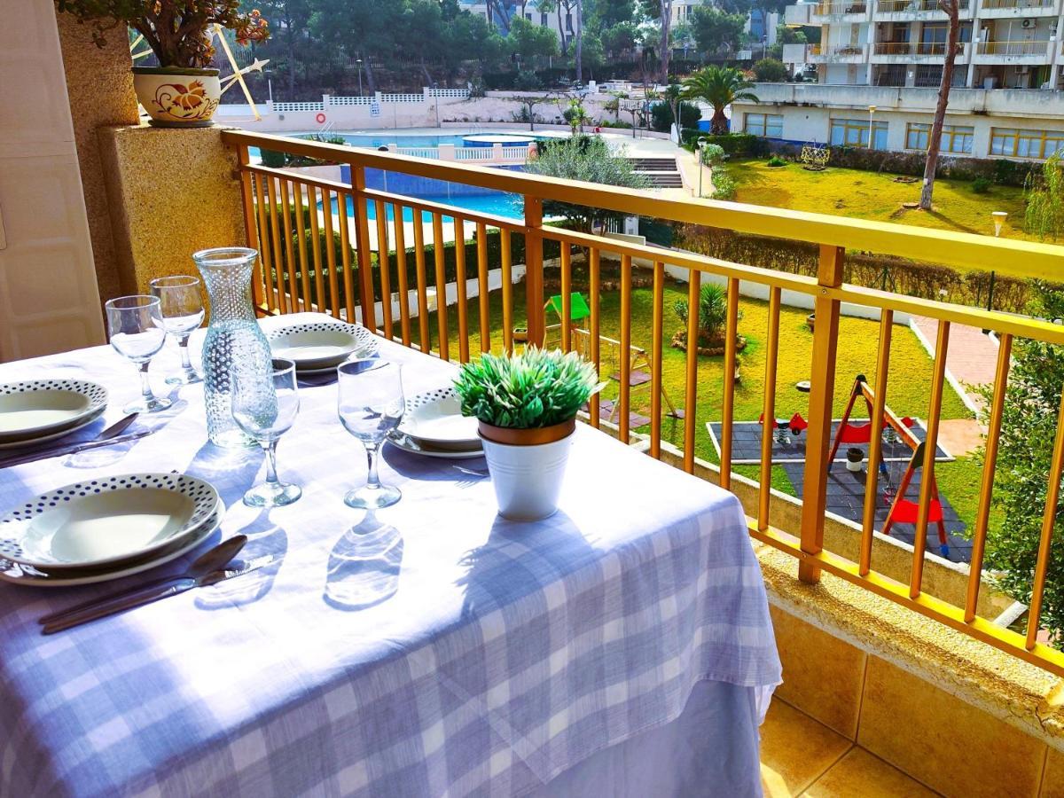 Luminoso Apartamento En Salou Con Terraza Y Parque Infantil Ideal Familias Екстериор снимка