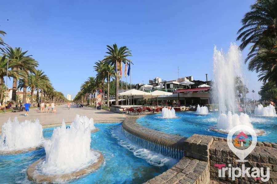 Luminoso Apartamento En Salou Con Terraza Y Parque Infantil Ideal Familias Екстериор снимка