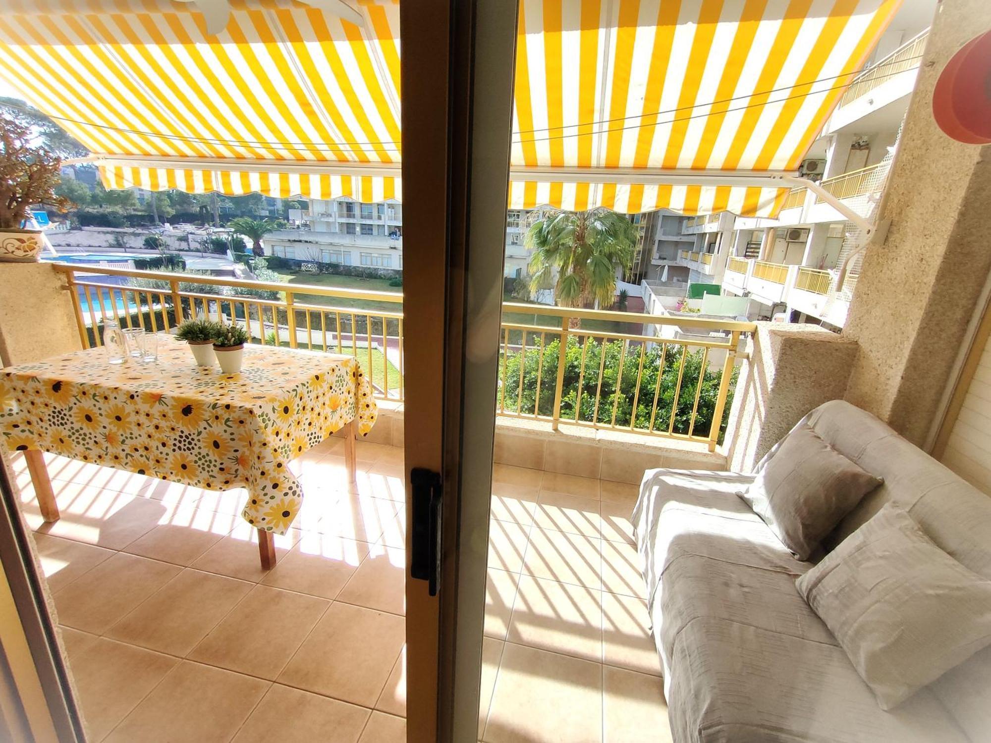 Luminoso Apartamento En Salou Con Terraza Y Parque Infantil Ideal Familias Екстериор снимка